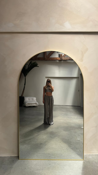MEGA MOON mirror | 200 cm x 120 cm goud