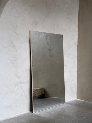Beige LIMIT EDITION MEGA Aura Loft mirror | 200cm x 120cm  Ivory