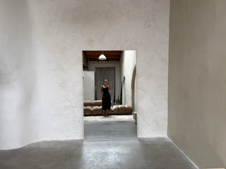 Beige LIMIT EDITION MEGA Aura Loft mirror | 200cm x 120cm  Ivory