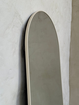Beige LIMIT EDITION Moon Loft mirror | 200cm x 100cm  Ivory
